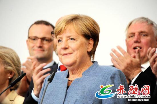资料图:德国总理默克尔。记者 彭大伟 摄 资料图:德国总理默克尔。记者 彭大伟 摄